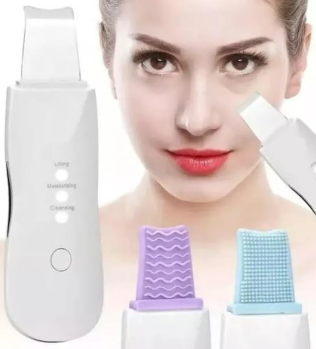 Espátula Limpieza Facial Ultrasónico Exfoliante Recargable